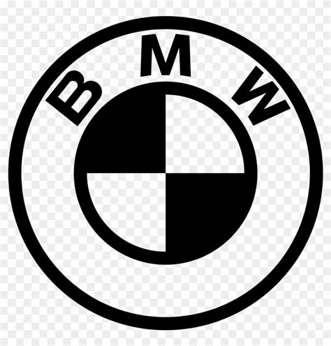 Bmw 3 Series Car Logo Clip Art Bmw Logo Black And White Free