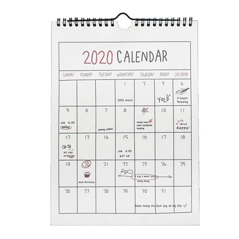 2019 09 2020 12 Yıl duvar takvimi Haftalık Planlayıcısı Aylık Gündem