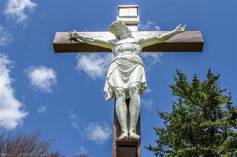 Jesus On Crucifix Statue Photograph By Scott Kwiecinski