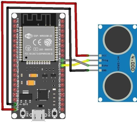 Esp32 Micropython Interfacing Ultrasonic Sensor Hc Sr04 49 Off