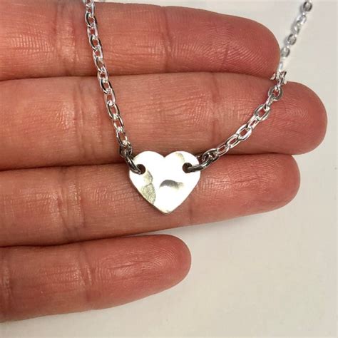 Vintage Spoon Heart Necklace Silverware Jewelry Etsy