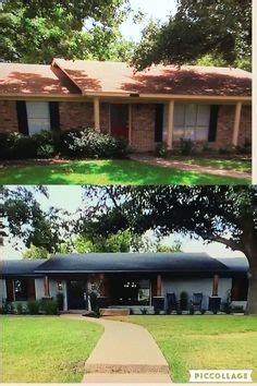Always clean brick well before painting (just water works great), allow 24 hours to dry. Before & After: Painted Brick Ranch Style Home - Brick ...