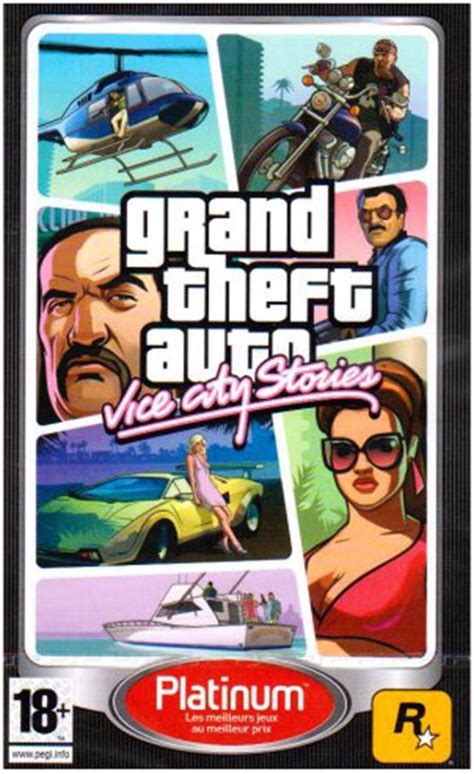 Rockstar Grand Theft Auto Vice City Stories Psp Game Platinum