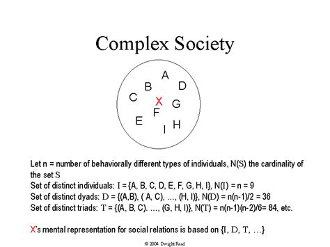 Complex Society