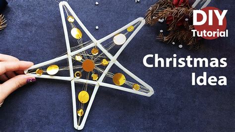 How To Make Star Diy Star Christmas Simple Craft Idea Youtube
