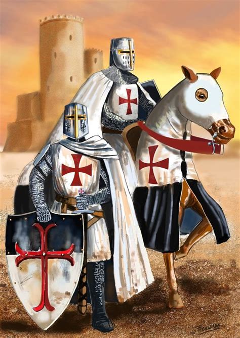 Fernando Calzada Illustrations The Knights Templars Knights Templar