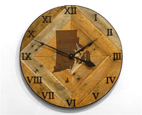 Pallet Wood Wall Clock Jackman Works
