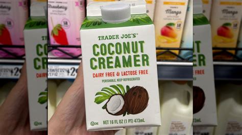 Trader Joe S Shoppers Are So Excited For Its New Coconut Creamer