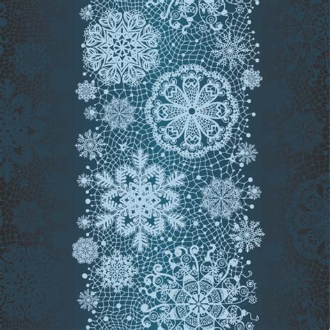 Christmas Snowflake Lace Vector Set Vectors Images Graphic Art Designs