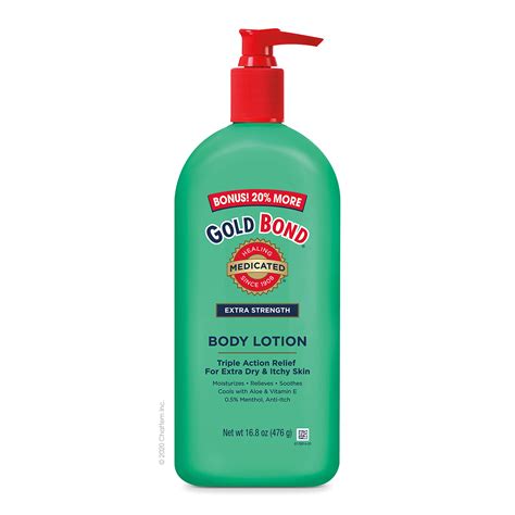 Gold Bond Medicated Extra Strength Body Lotion 14 Oz Triple Action