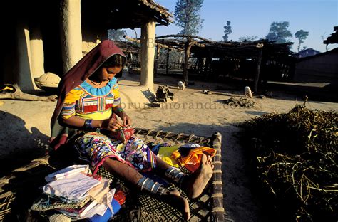 Nepal Terai Area Rana Tharu Ethnic Group Bruno Morandi Photography