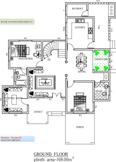 Kerala Home Plan And Elevation 2561 Sq Ft Kerala Home Design And