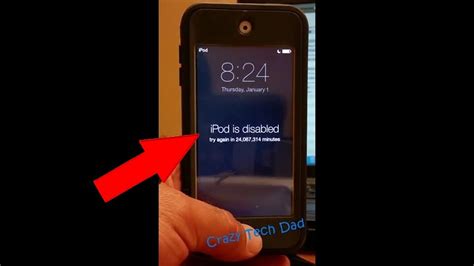Press and hold down the home key and the power button on your ipod touch. UPDATED! PASSWORD RESET AND REMOVE/RESET ANY DISABLED or ...