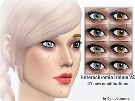 There Are 21 Different Combinations Of Eye Colors Some Of Which Are