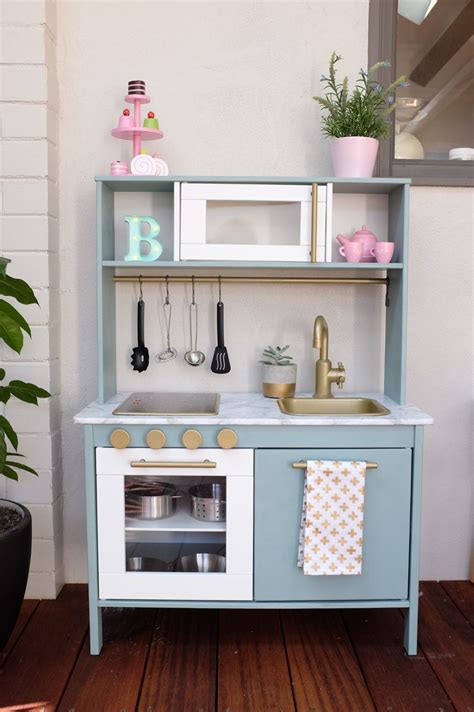 Mini ikea play kitchen makeover babiekins magazinee. Wood Kitchen Play Set by Christina Johns | Ikea play ...