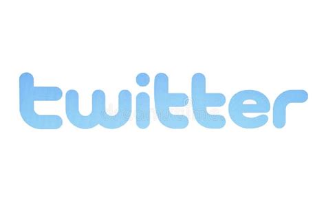 Twitter Logo Editorial Photo Image Of Database Electronic 17495716