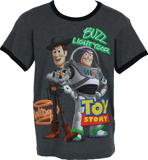 Disney Toy Story Jungen T Shirt Woody Buzz Druck Alter 414 Jahre