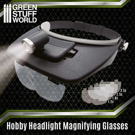 magnifying glasses for hobbies with light gsw