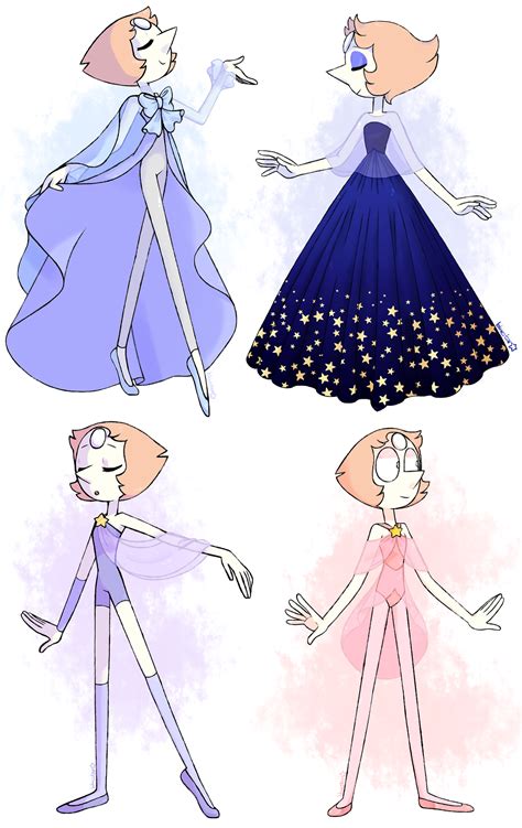 Bluestar88 “some Outfits For Pearl ” Pearl Steven Universe Pearl