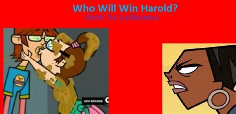 Who Will Win Harold Total Drama Island Fan Art 9294068 Fanpop