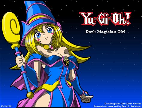 dark magician girl from yu gi oh by therealsneakers