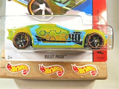 Hot Wheels Hw Race X Raycers Bullet Proof Trans Yellow W