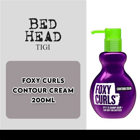 Tigi Bed Head Foxy Curls Contour Cream Ml Shopee Singapore