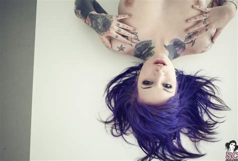 Wallpaper Katherine Tattoo Legs Face Hair Color Nude Sexy Naked Cute Beauty Hot Body