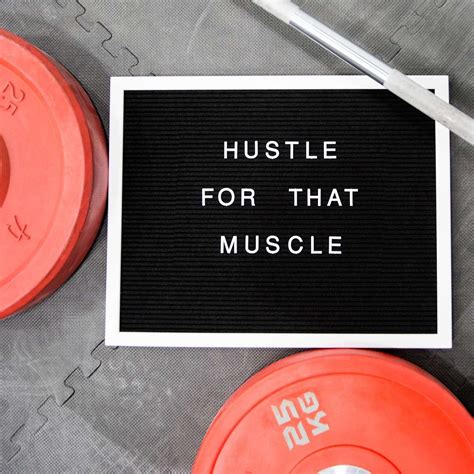 Hustle For That Muscle Musclefitness Easy Workouts Gym Quote 6