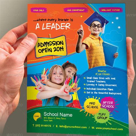 Play School Brochure Templates