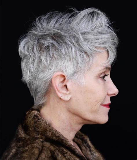 Pixie Haircuts For Women Over 65 Hair Colors