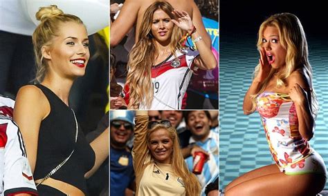 World Cup Final Wags Special The Germany And Argentina Wags Daily