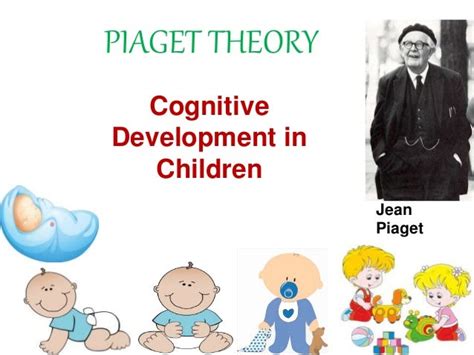 Cognitive Development Theory By Jean Piaget