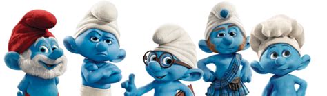 The Smurfs Png Transparent Image Download Size 637x189px