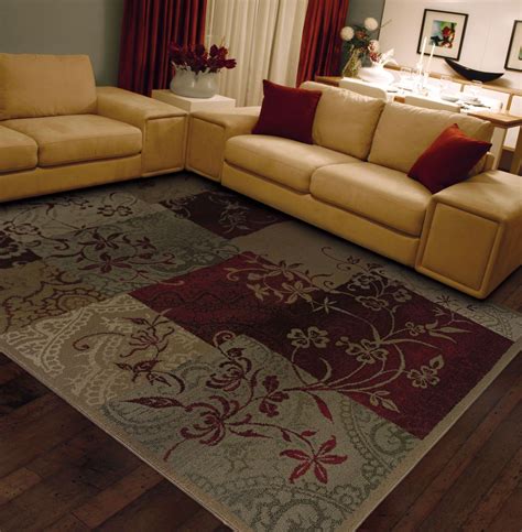 9′9″ X 12′2″ Genesis Burgundy Living Room Beige Living Rooms Gold