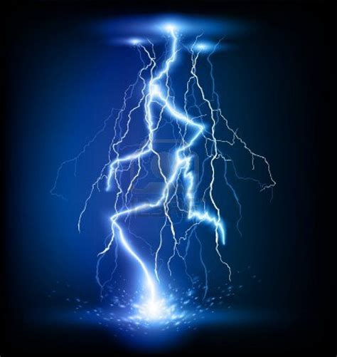 Lightning Strike Trio Lightning Images Lightning Flash Thunder And