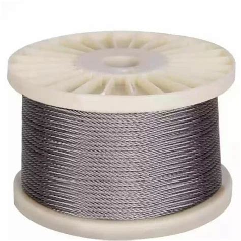 High Carbon Steel 48 Mm Wire Rope Galvanised 7x7 500 M At ₹ 26meter