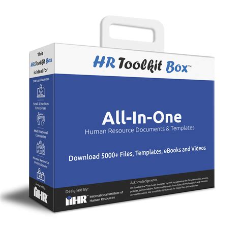 HR Toolkit for HR Professionals with 5000+ files and formats, by HR Toolkit Box, ideal for ...