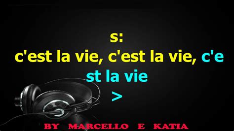 Zoe Straub C Est La Vie Karaoke By Mk Youtube