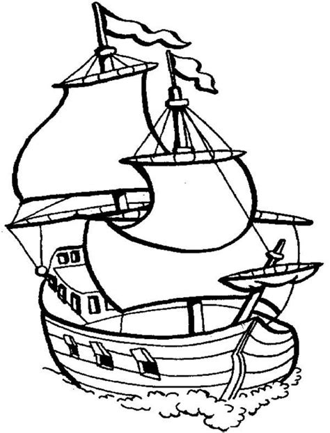 The reason is quite obvious because boat coloring pages are easy to color. Big Sail Boat Coloring Page: Big Sail Boat Coloring Page ...