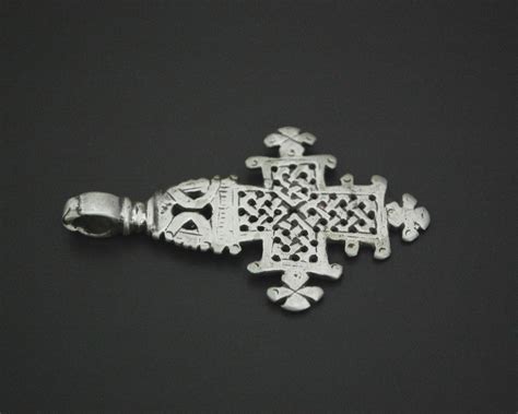 Antique Ethiopian Coptic Cross Amulet Axum Cross Cosmic Norbu