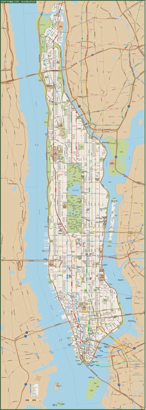 Brooklyn Downtown Map Digital Vector Creative Force