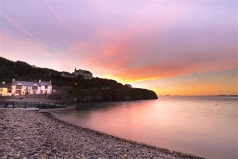 Little Haven At Sunset Pembrokeshire Moments