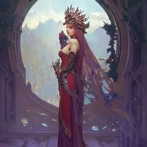 Beautiful And Elegant Elf Queen Full Of Details Stable Diffusion