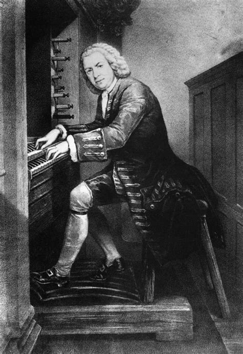 Johann Sebastian Bach N1685 1750 German Organist And Composer