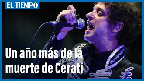 Un Aniversario Más De La Muerte De Gustavo Cerati ídolo Del Rock Latinoamericano El Tiempo