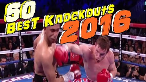 50 Best Boxing Knockouts Of 2016 Joanne Mjsteiner Youtube