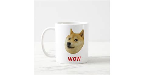 Doge Very Wow Much Dog Such Shiba Shibe Inu Coffee Mug Zazzle