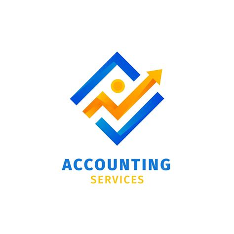 Premium Vector Gradient Accounting Logo Template