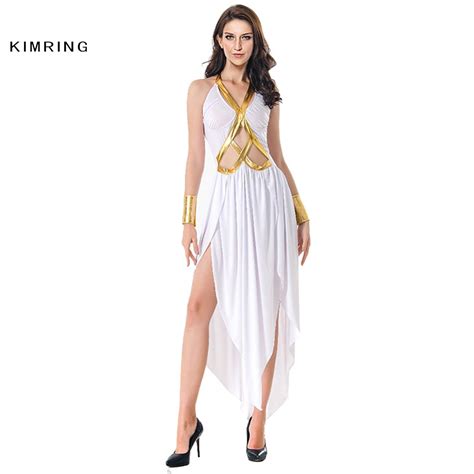 Kimring Sexy Greek Goddess Halloween Costume For Women Cosplay Costume